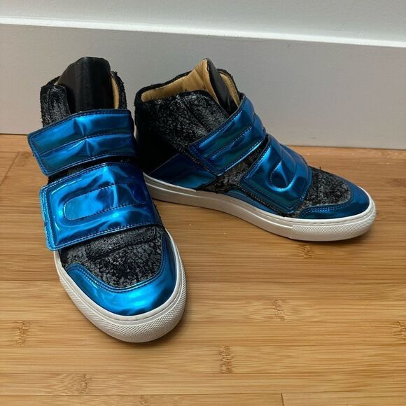 Maison Martin Margiela Shoes - Maison Marigela Double Velcro High Top Sneakers